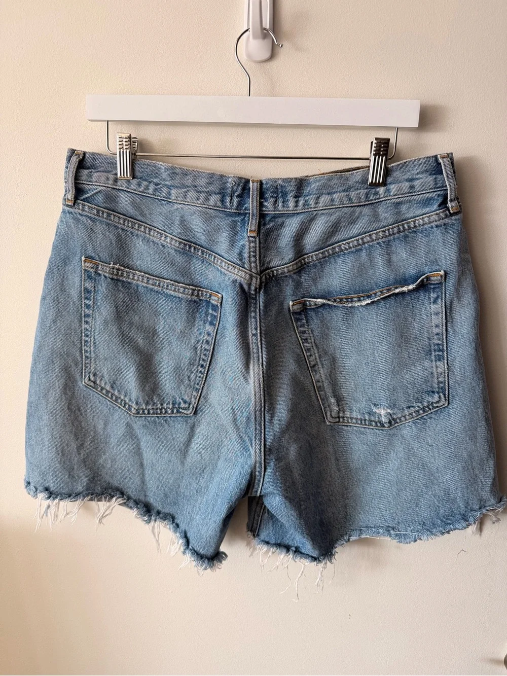 AGOLDE Parker Long Jean Short